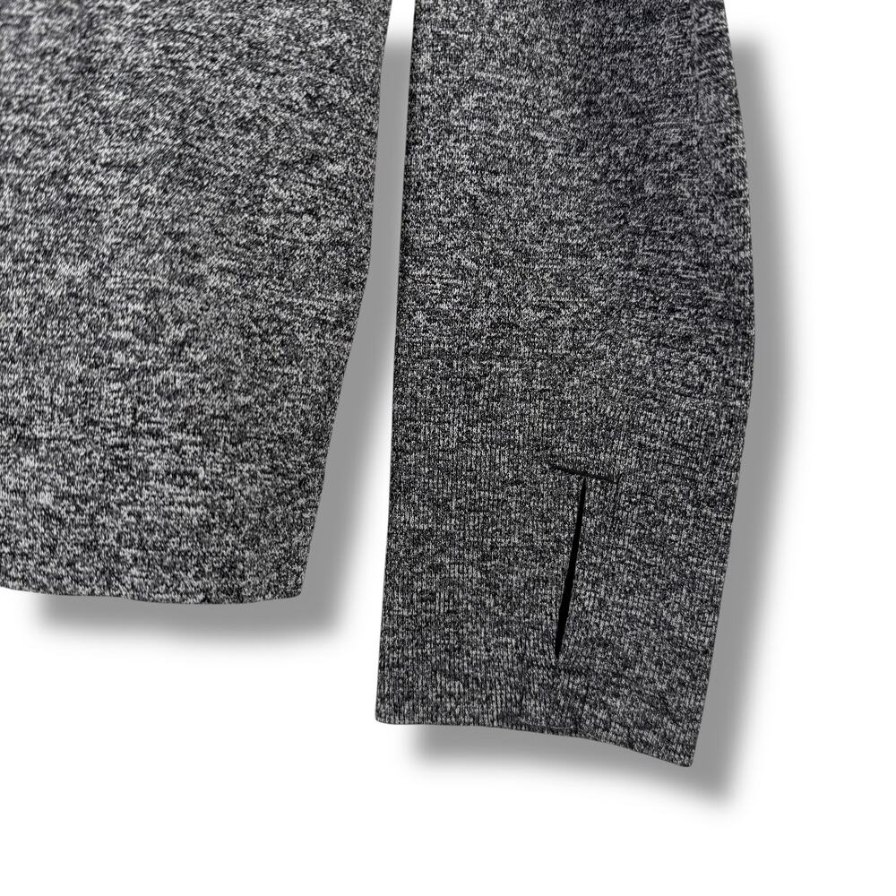 Oiselle Birds of a Feather Long Sleeve Running Shirt Womens Sz S Gray Black - Picture 4 of 8